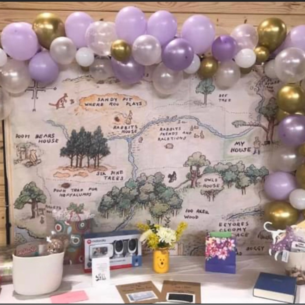 Winnie the Pooh Back Drop